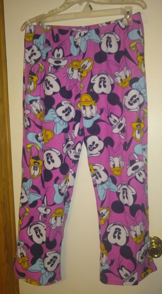 Disney Mickey Mouse Pajama Pants Sz Large
